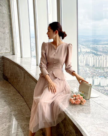 Crete Color Scheme Pleated One Piece